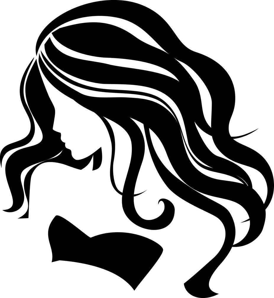 Trends For U003E Curly Hair Silhouette Png - Hair Stylist, Transparent background PNG HD thumbnail