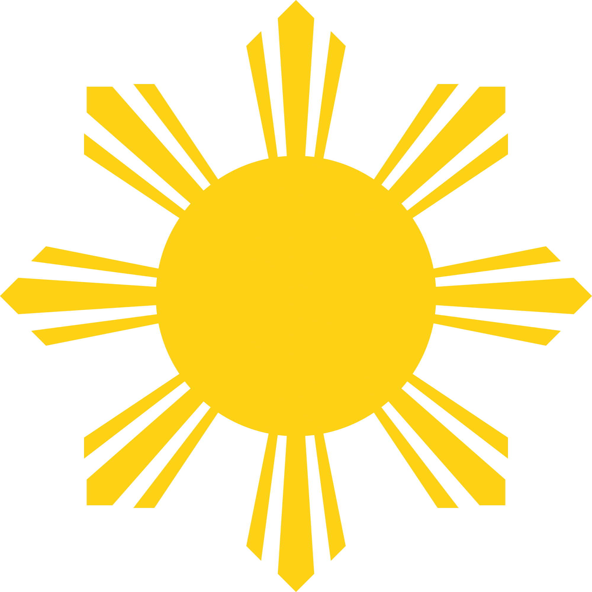 Half Sun With Rays Png - The Official Design Of The Eight Ray Sun (3.75° Spacing), Transparent background PNG HD thumbnail