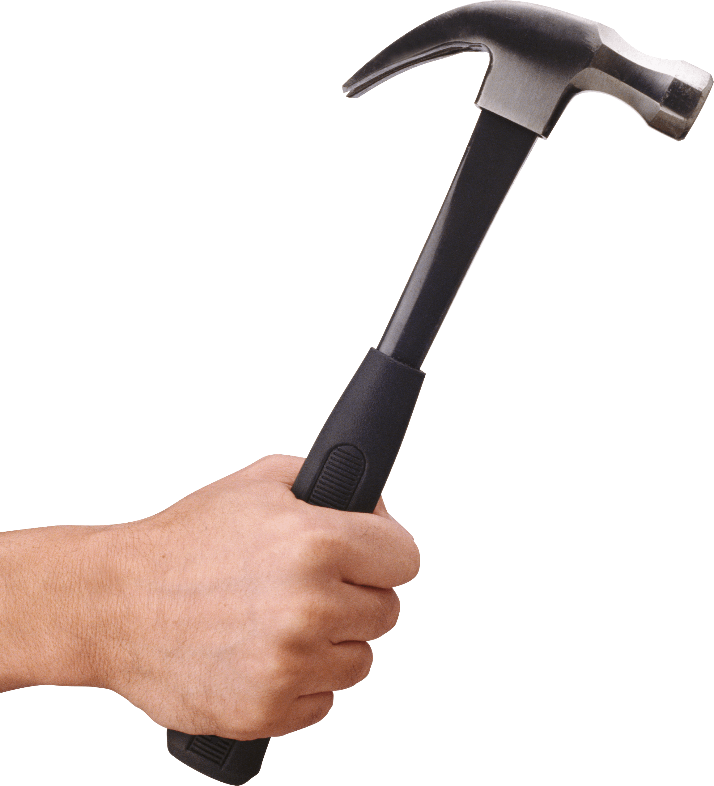 Hand Holding Hammer - Hammer, Transparent background PNG HD thumbnail