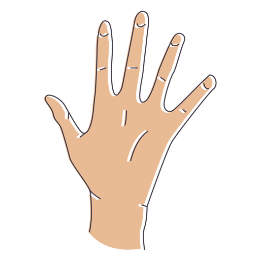 Hand Gesture Fingers Open - Fingers, Transparent background PNG HD thumbnail