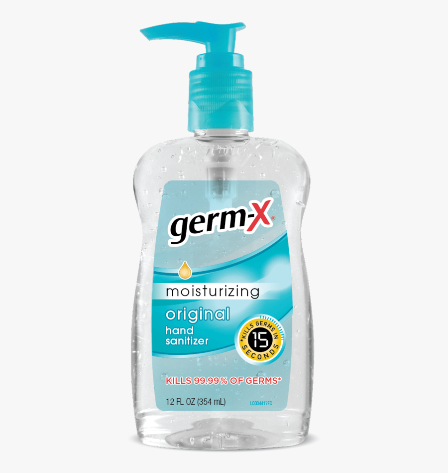 Germ X 10 Fl Oz Hand Sanitizer , Png Download   Bottle Of Germ X Pluspng.com  - Hand Sanitizer, Transparent background PNG HD thumbnail
