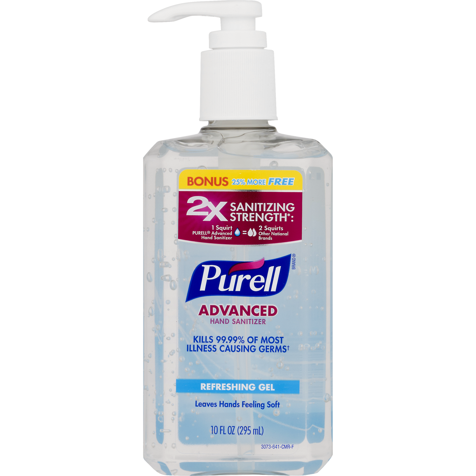 Purell 10 Fl. Oz. Hand Sanitizer - Hand Sanitizer, Transparent background PNG HD thumbnail