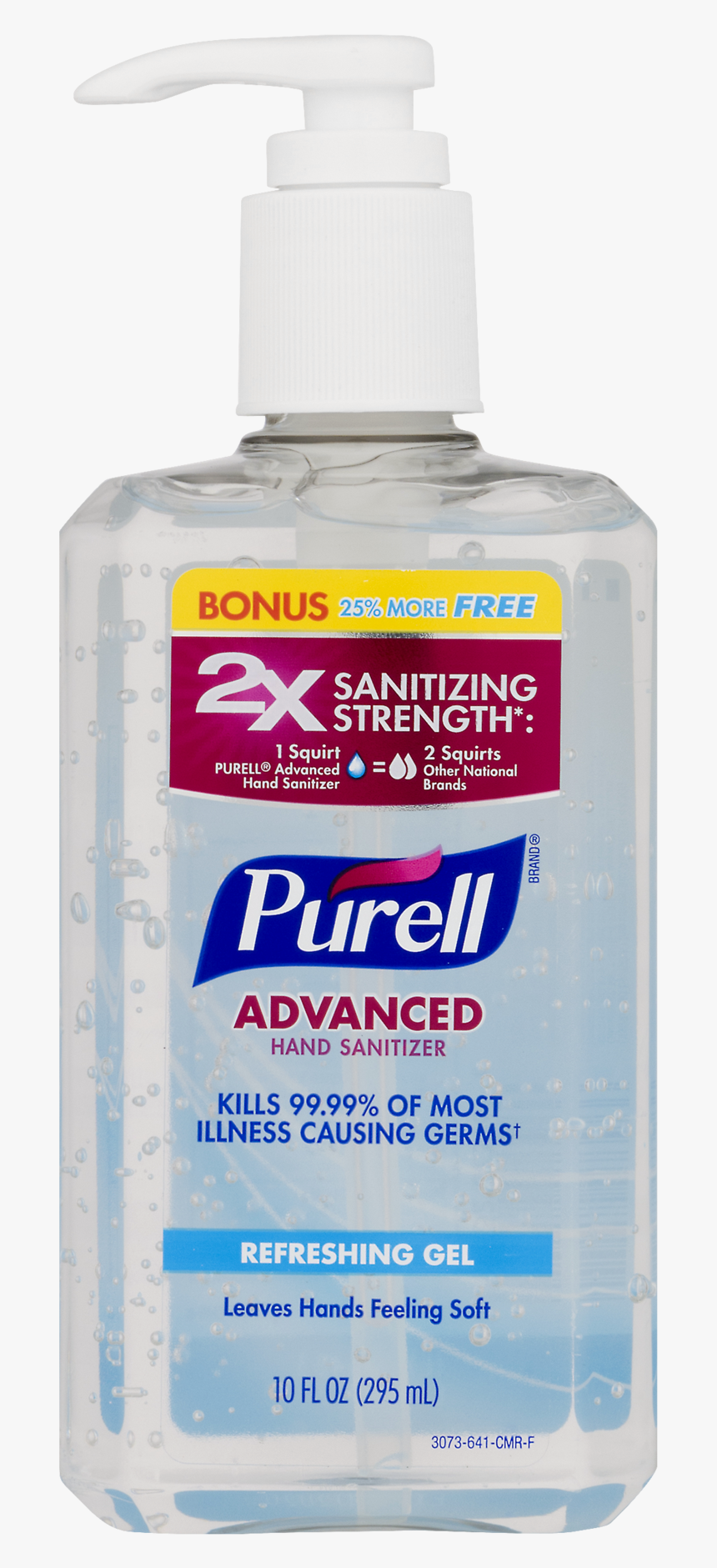 Purell Hand Sanitizer, Hd Png Download   Kindpng - Hand Sanitizer, Transparent background PNG HD thumbnail