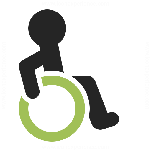 Disability Icon - Handicapped, Transparent background PNG HD thumbnail