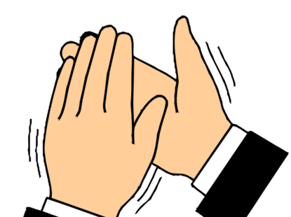 Hand Clipart Applause #7 - Hands Clapping, Transparent background PNG HD thumbnail