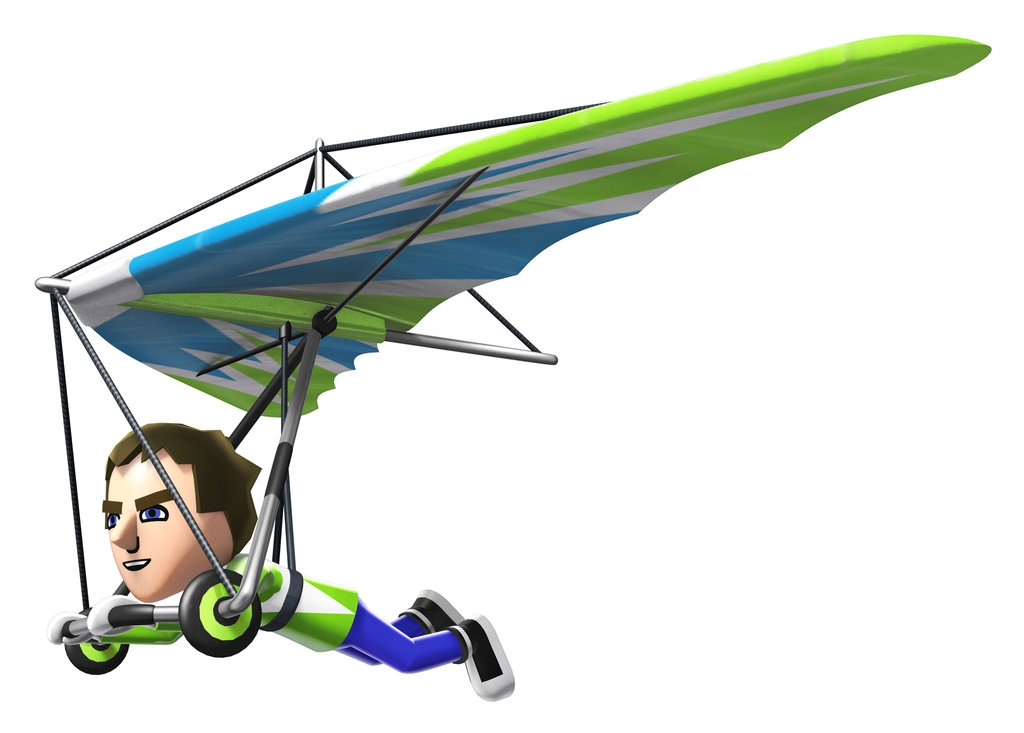 Hang gliding flight soar png