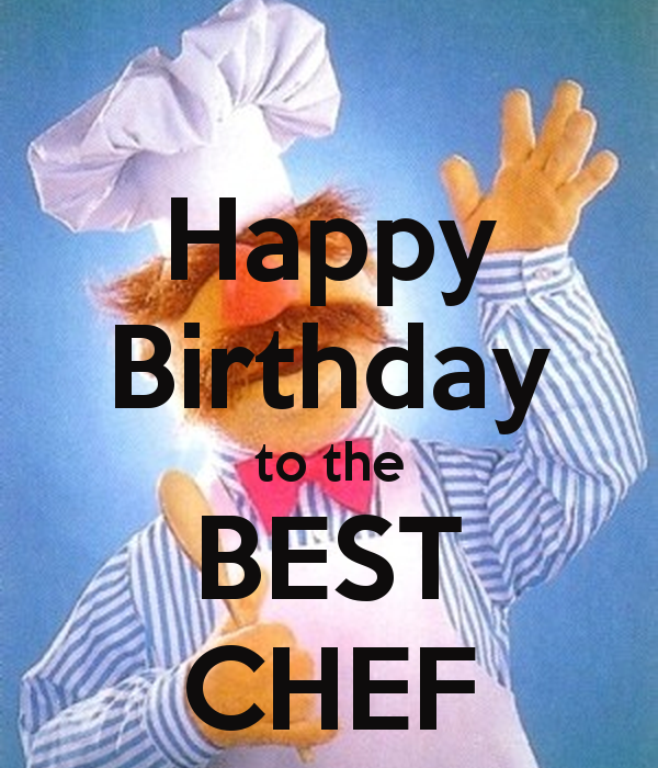 Happy Birthday To The Best Chef - Happy Birthday Chef, Transparent background PNG HD thumbnail