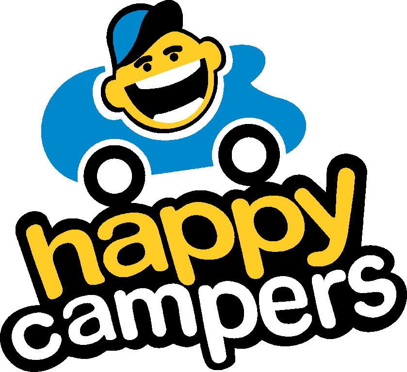 Camper SVG Cut Files-Happy Ca