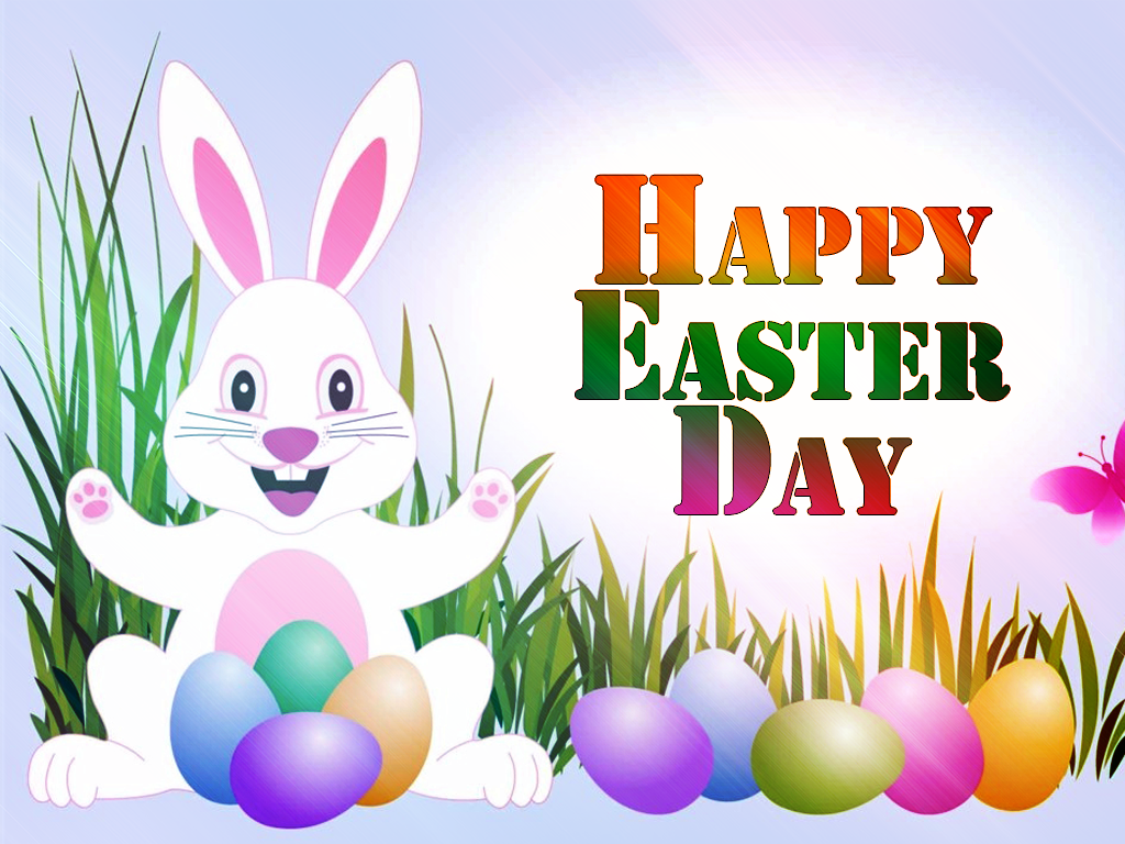 Happy Easter Day Background Wallpaper - Happy Easter Day, Transparent background PNG HD thumbnail