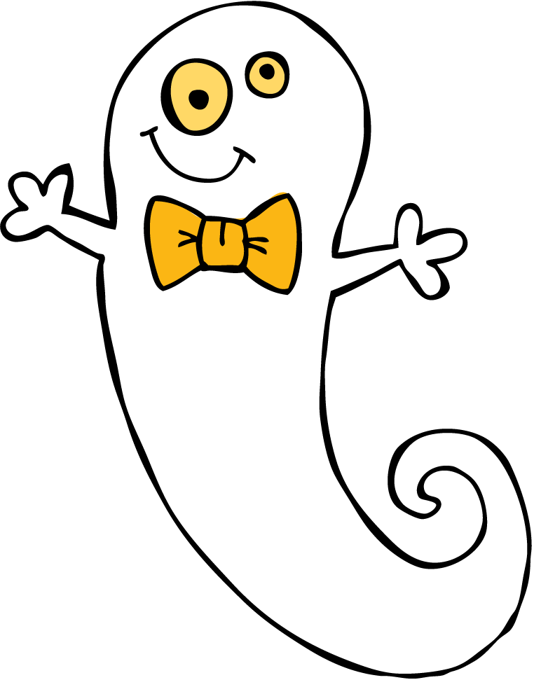 Happy Ghost Cliparts #2453899 - Happy Ghost, Transparent background PNG HD thumbnail