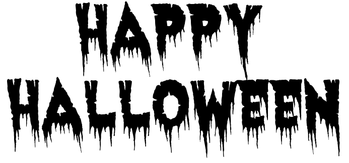 Happy Halloween Png - Happy Halloween Haunted Bw   /holiday/halloween /spooky_Words/other_Halloween/happy_Halloween_Haunted_Bw.png.html, Transparent background PNG HD thumbnail