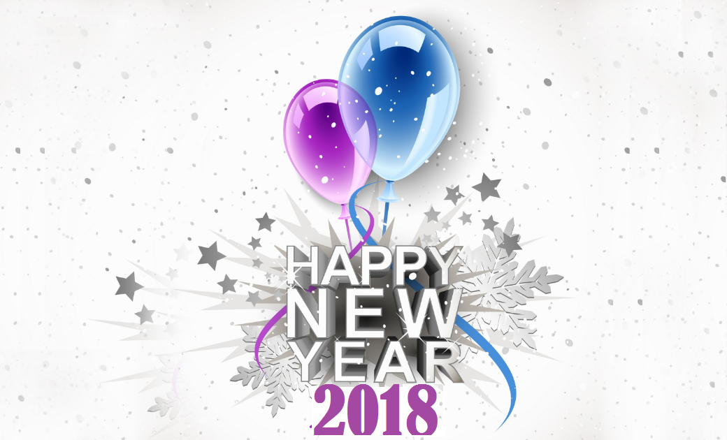 Happy New Year 2018 Celebration Wallpapers - Happy New Year 2018, Transparent background PNG HD thumbnail