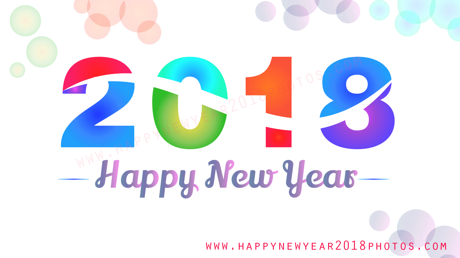 Happy New Year Card 2018