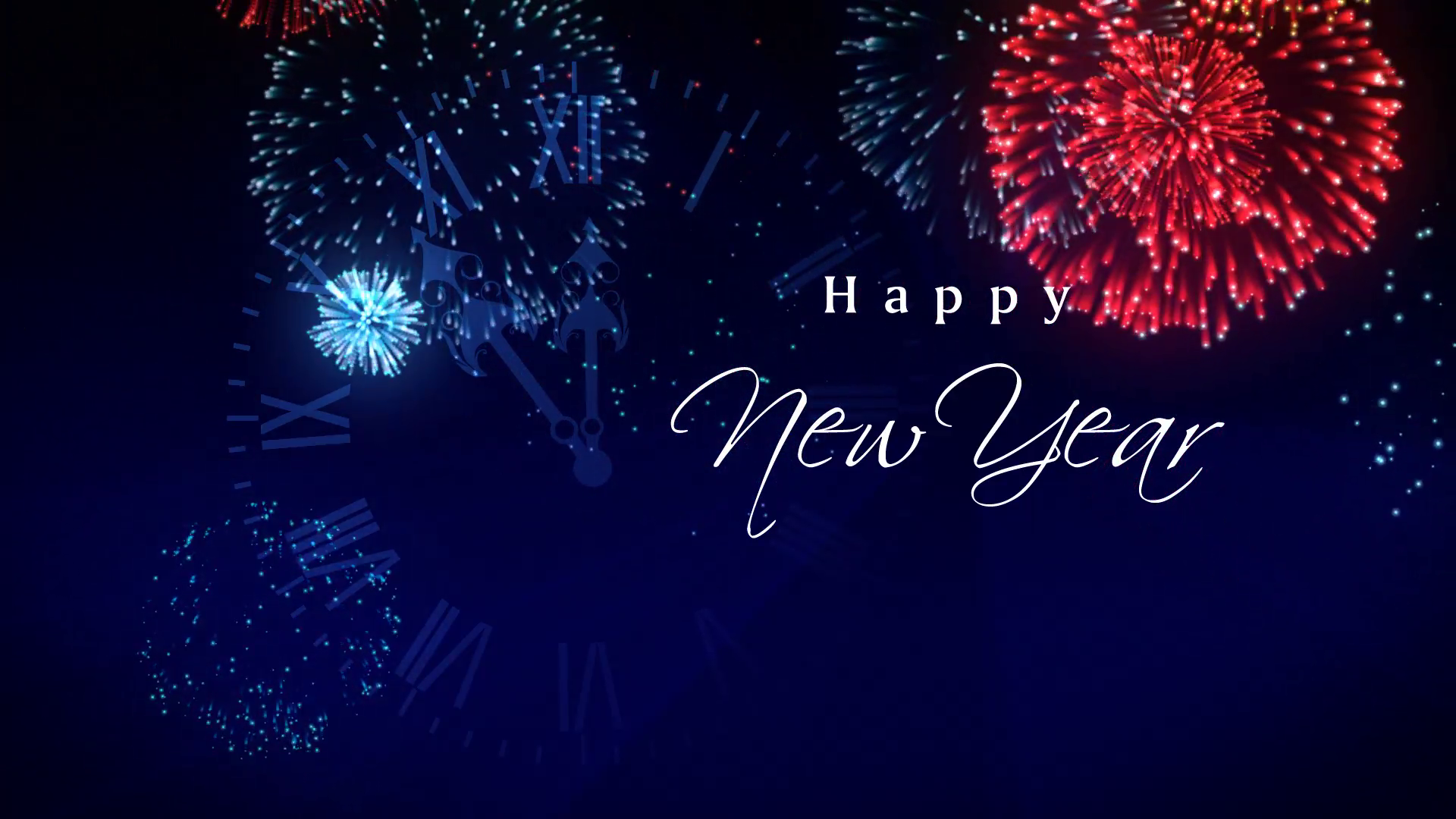 Happy New Year Png Fireworks Hdpng.com 1920 - Happy New Year Fireworks, Transparent background PNG HD thumbnail