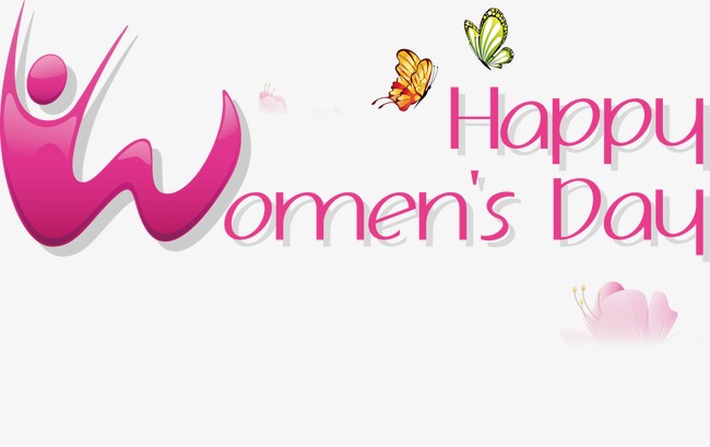 Happy Womens Day Png - Happy Womenu0027S Day, Vector, Womenu0027S Day Text, Happy Vector Free Png And Vector, Transparent background PNG HD thumbnail