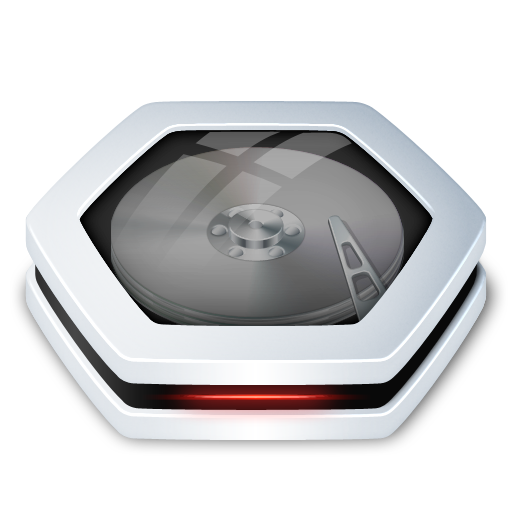 disk, drive, harddisk, hd ico