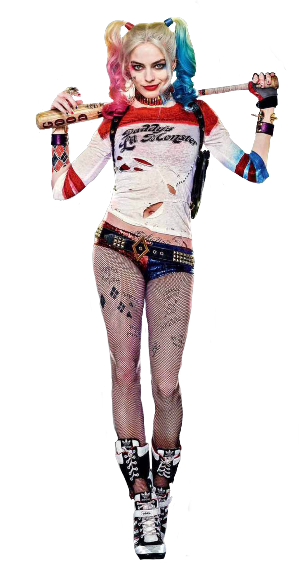 Harley Quinn PNG image with t