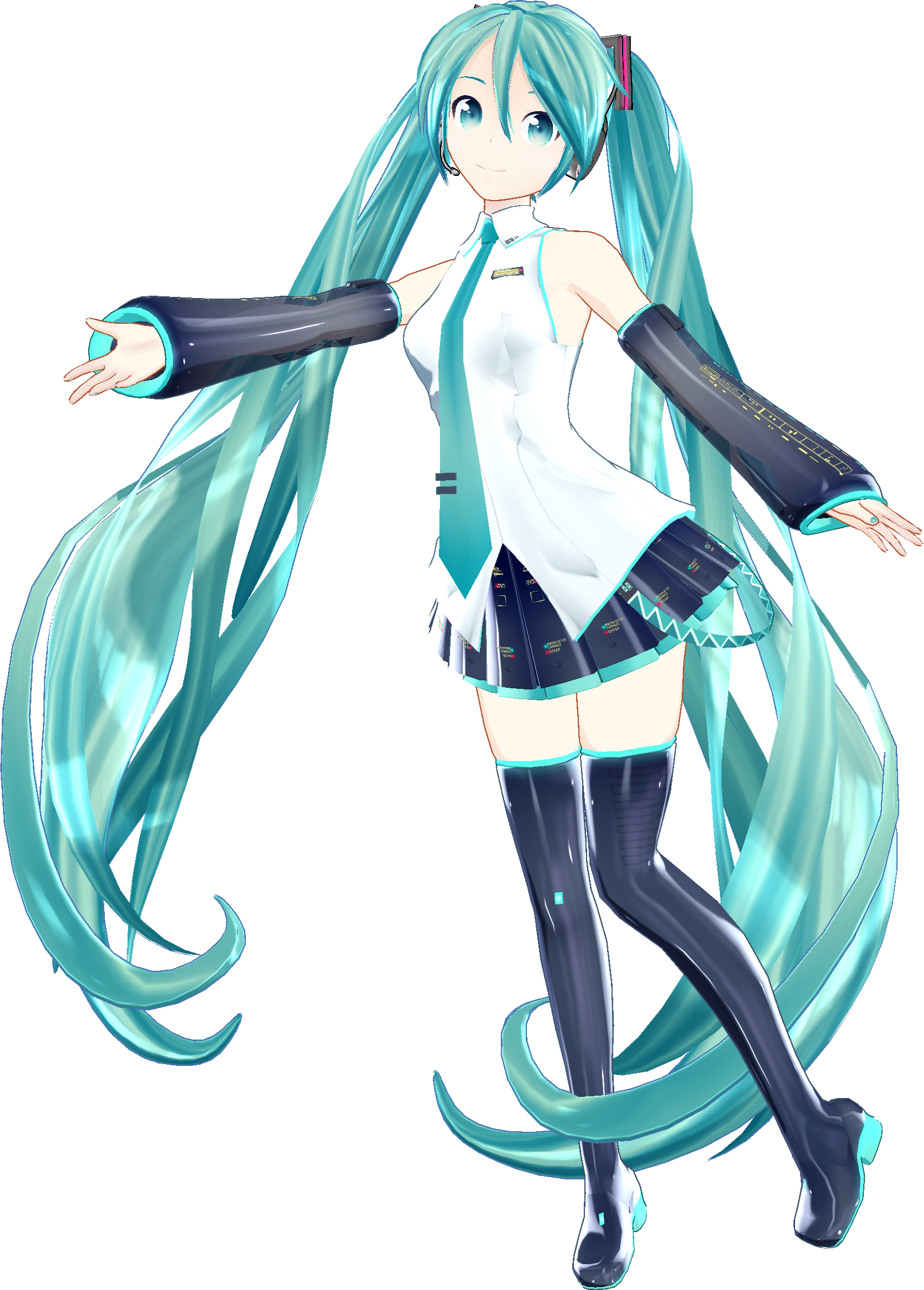 Image   Miku Hatsune V3 Mmd Help By Adan Official D6Qa66X.png | The Hunger Games Wiki | Fandom Powered By Wikia - Hatsune Miku, Transparent background PNG HD thumbnail