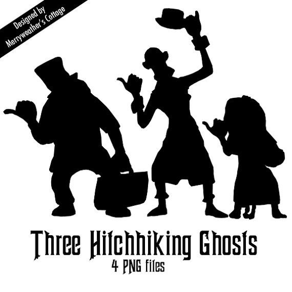 Disneyu0027S Haunted Mansion Hitchhiking Ghosts (Png Files) By Merryweatherscottageu2026 - Haunted Mansion, Transparent background PNG HD thumbnail