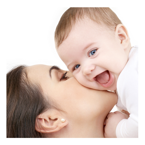 Laughiing Baby With Mother - Have A Baby, Transparent background PNG HD thumbnail
