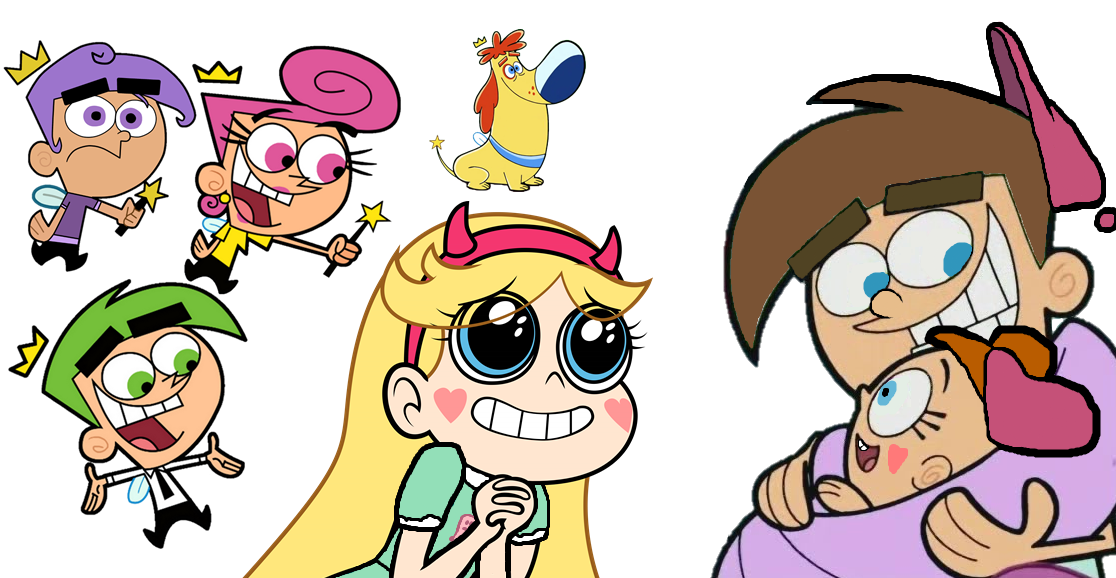 Timmy Turner And Star Butterfly Going To Have A Baby.png - Have A Baby, Transparent background PNG HD thumbnail