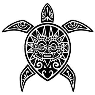 Maori Sea Turtle Tattoo Sample For Men And Women - Hawaiian Turtle, Transparent background PNG HD thumbnail
