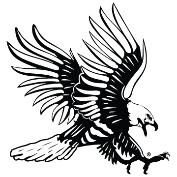 Athletic Hawk Black - Hawk Black And White, Transparent background PNG HD thumbnail