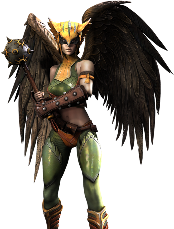 Hawkgirl PNG Transparent Imag