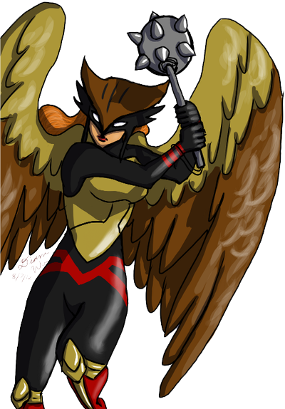 Hawkgirl PNG HD