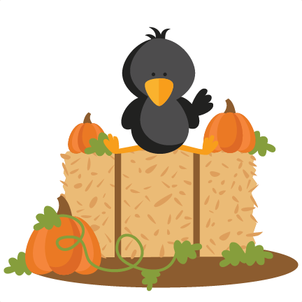 Crow On Hay Bale Svg Scrapbook Cut File Cute Clipart Files For Silhouette Cricut Pazzles Free Svgs Free Svg Cuts Cute Cut Files - Hay Bale, Transparent background PNG HD thumbnail