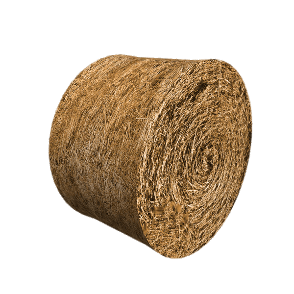 Round Hay Bale - Hay Bale, Transparent background PNG HD thumbnail