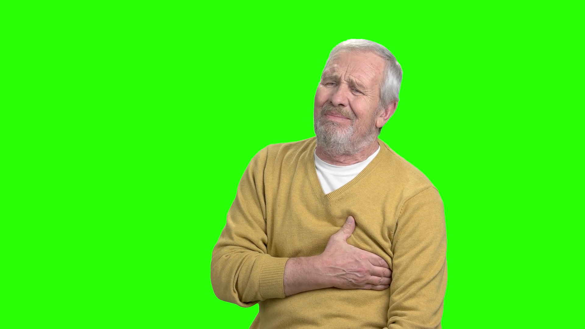 Senior Man Having Heart Attack. Older Man Holds His Chest As He Suffers From A Heart Attack, Chroma Key Background. Stock Video Footage   Videoblocks - Heart Attack, Transparent background PNG HD thumbnail