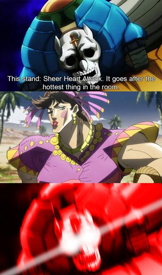 The_Real_Dio Images Sheer Heart Attack Has No Weakness Hd Wallpaper And Background Photos - Heart Attack, Transparent background PNG HD thumbnail