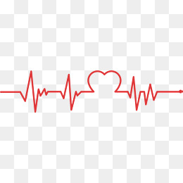 Heartbeat Line, Public Welfare, Red Love, Heartbeat Line Png And Vector - Heart Beat, Transparent background PNG HD thumbnail