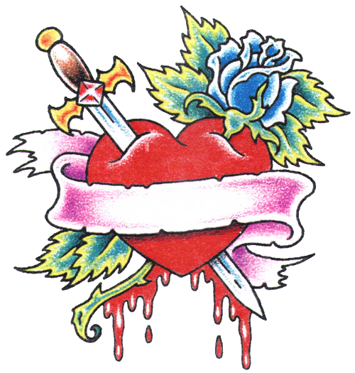 Heart Tattoos Free Png Image Png Image - Heart Tattoos, Transparent background PNG HD thumbnail