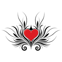Heart Tattoos Png Hd Png Image - Heart Tattoos, Transparent background PNG HD thumbnail