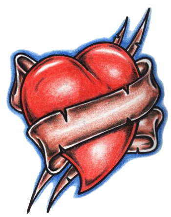 Heart Tattoos Png Picture Png Image - Heart Tattoos, Transparent background PNG HD thumbnail