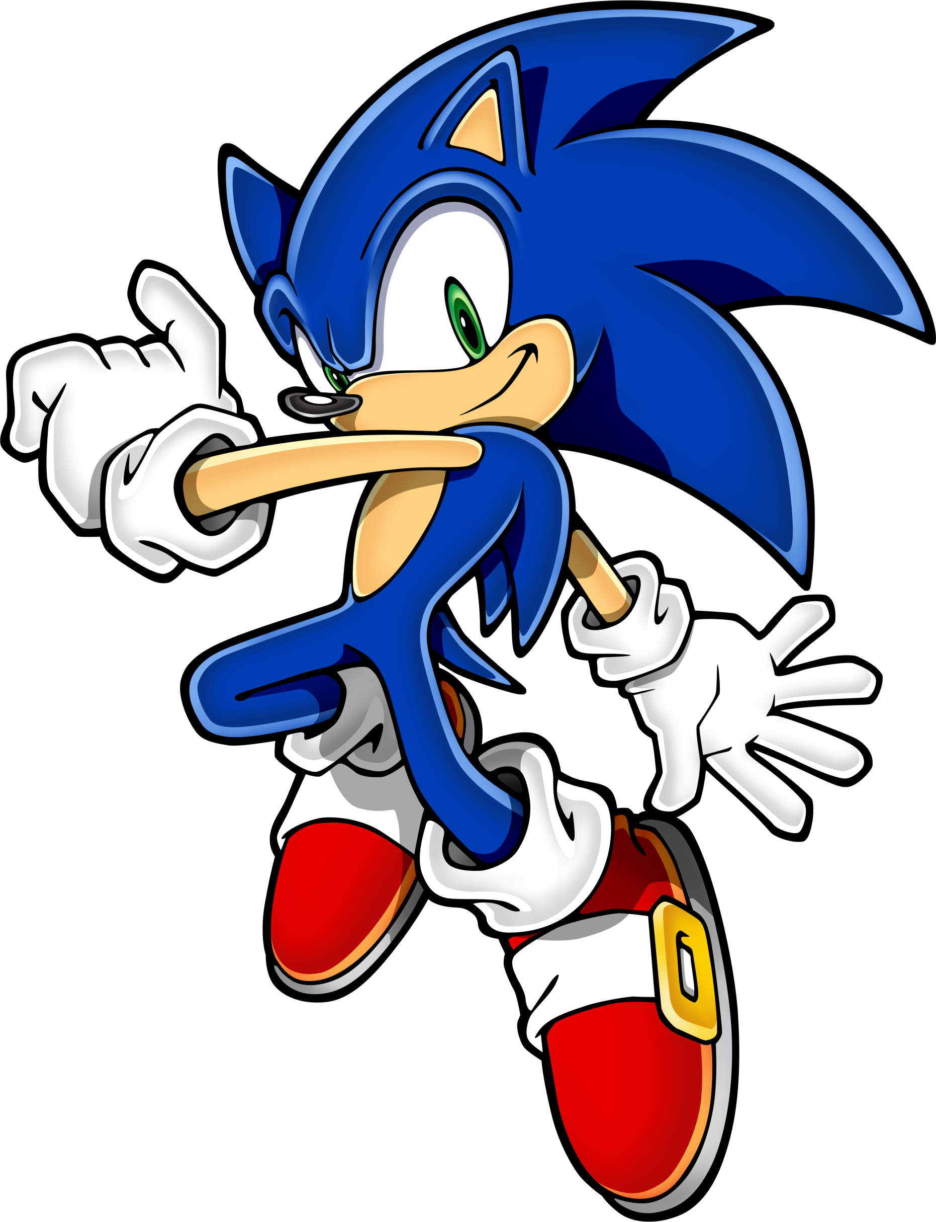 Sonic the hedgehog hd clipart