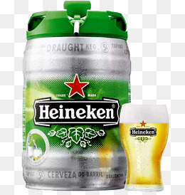 Bucket Of Wine, Png, Free Buckle Material, Vector Png Image - Heineken, Transparent background PNG HD thumbnail