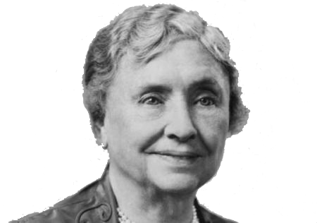 Helen Keller as an older woma