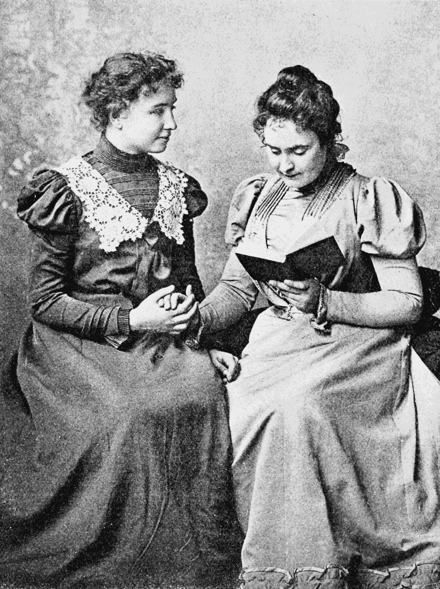 Helen Keller and Anne Sulliva