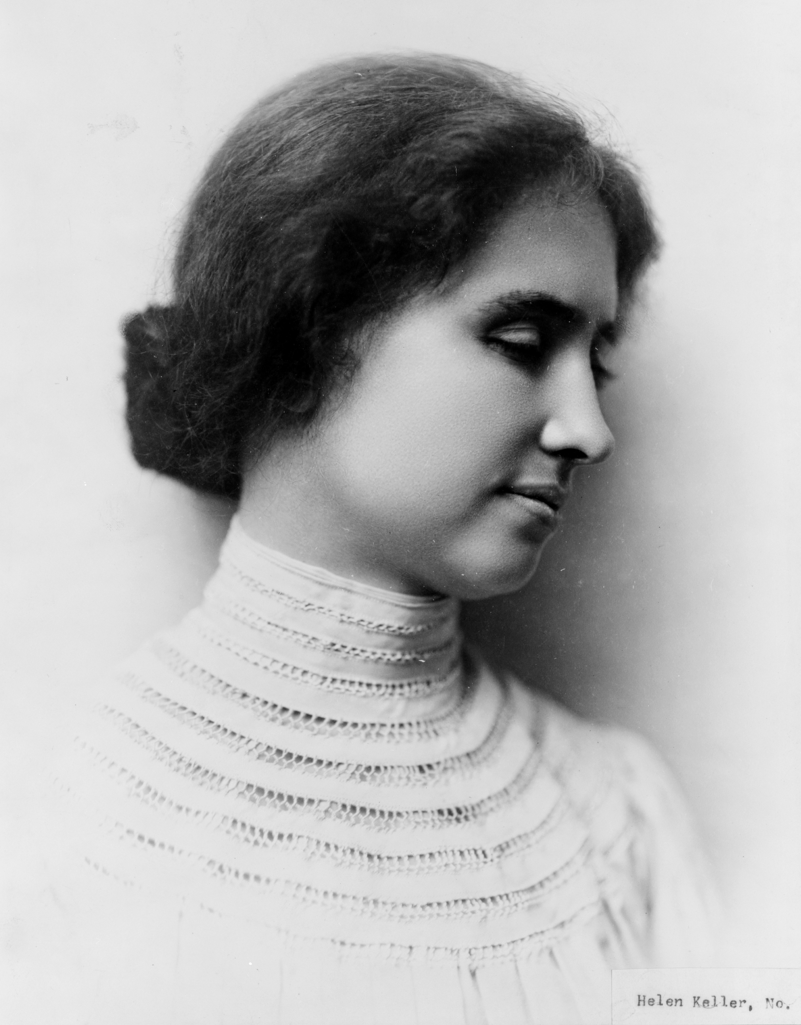 Helen Keller: Beautiful, Passionate, Intelligent, Caring - Helen Keller, Transparent background PNG HD thumbnail