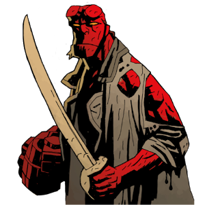 Cover Art - Hellboy, Transparent background PNG HD thumbnail