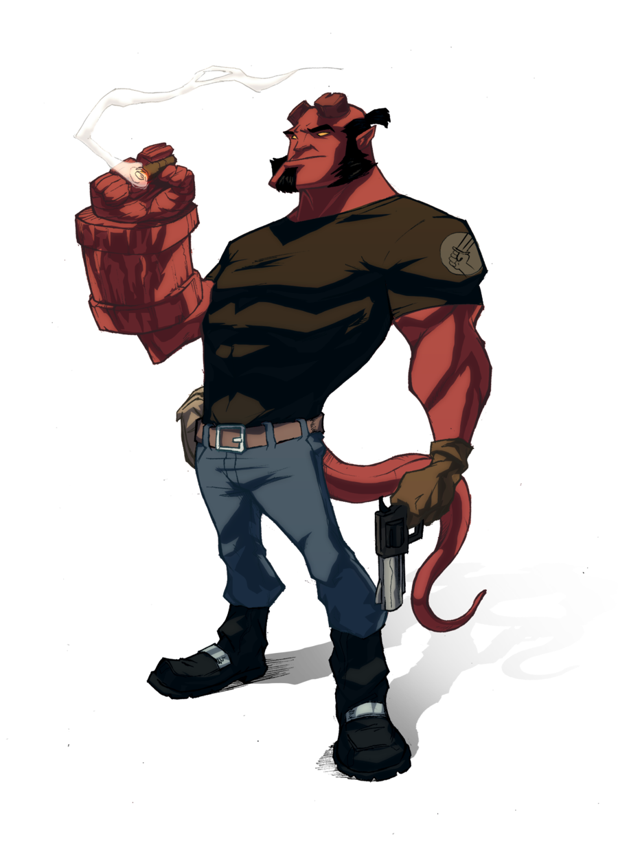 Hellboy Png Picture - Hellboy, Transparent background PNG HD thumbnail