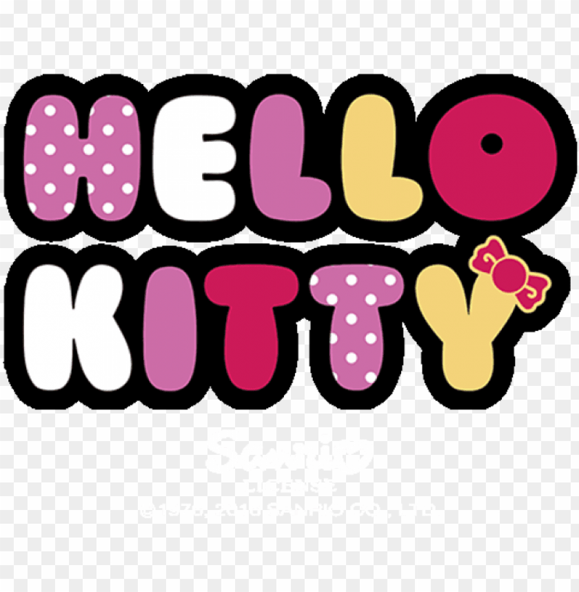 Hello Kitty Logo Png - Free P