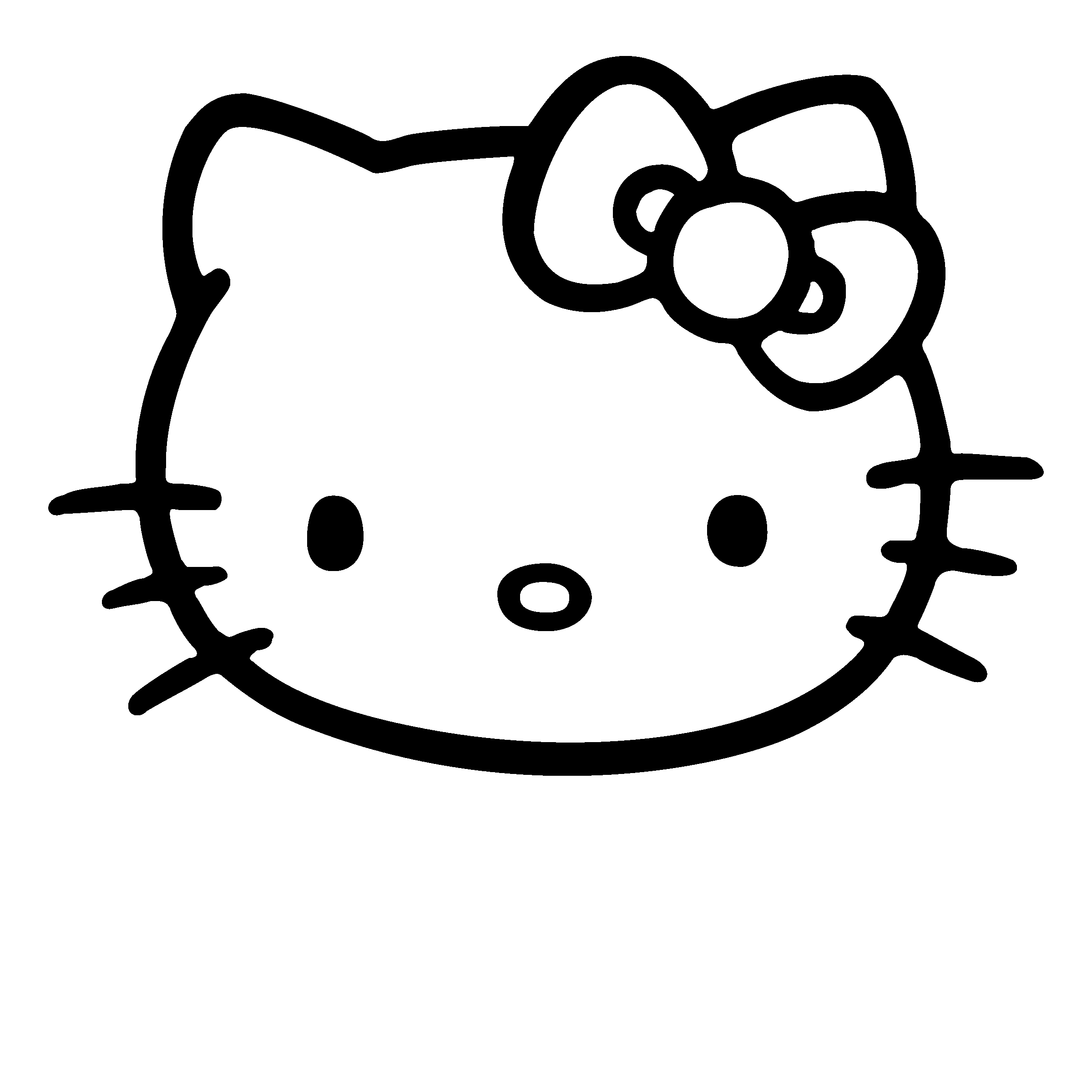 Hello Kitty Logo Transparent 