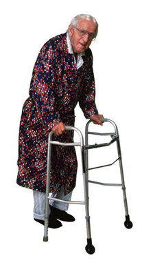 . Hdpng.com Elderly_Man_With_Walker.png Hdpng.com  - Helping The Elderly, Transparent background PNG HD thumbnail