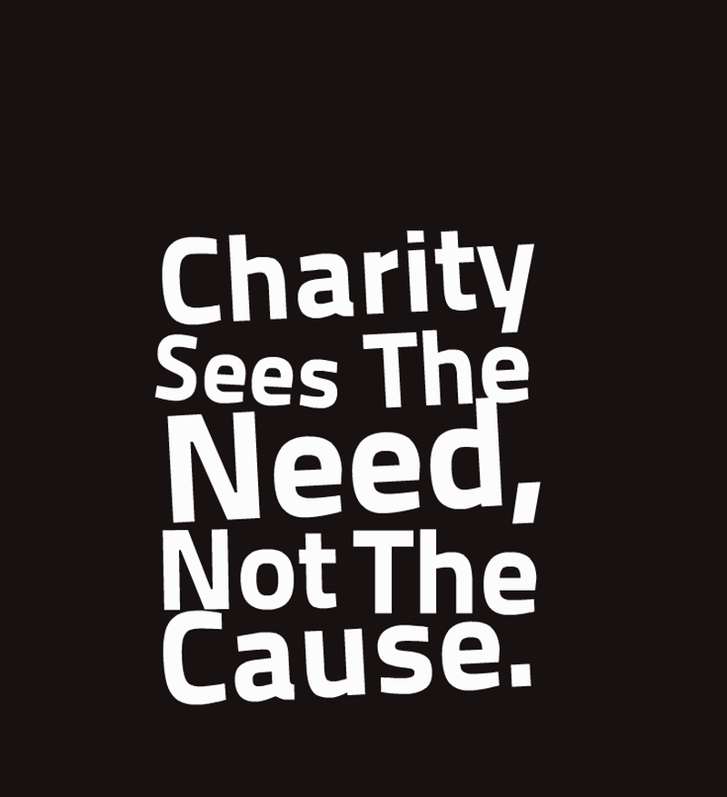 Charity Sees The Need. - Helping The Poor And Needy, Transparent background PNG HD thumbnail