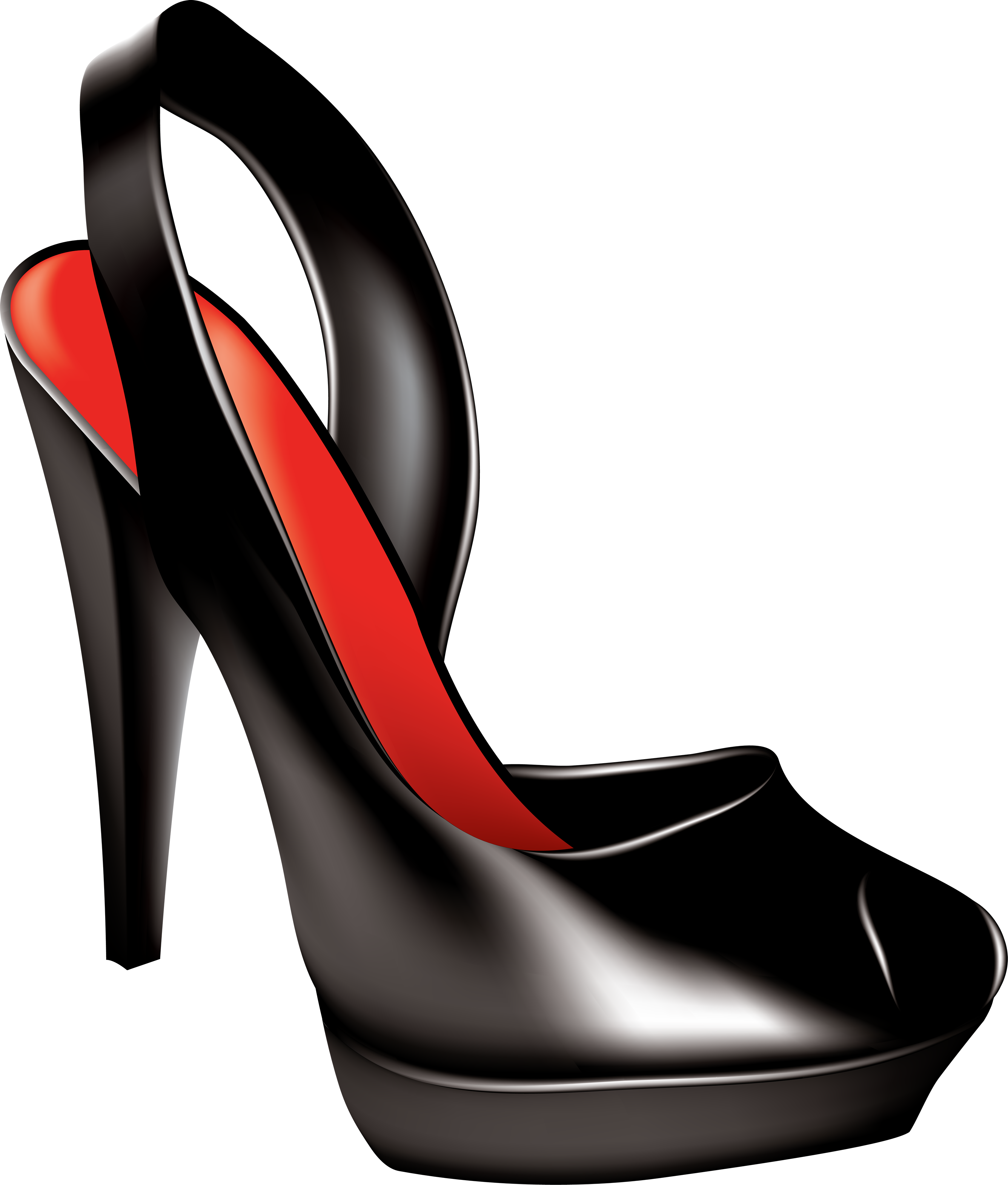 Red heel clipart - High Heel 