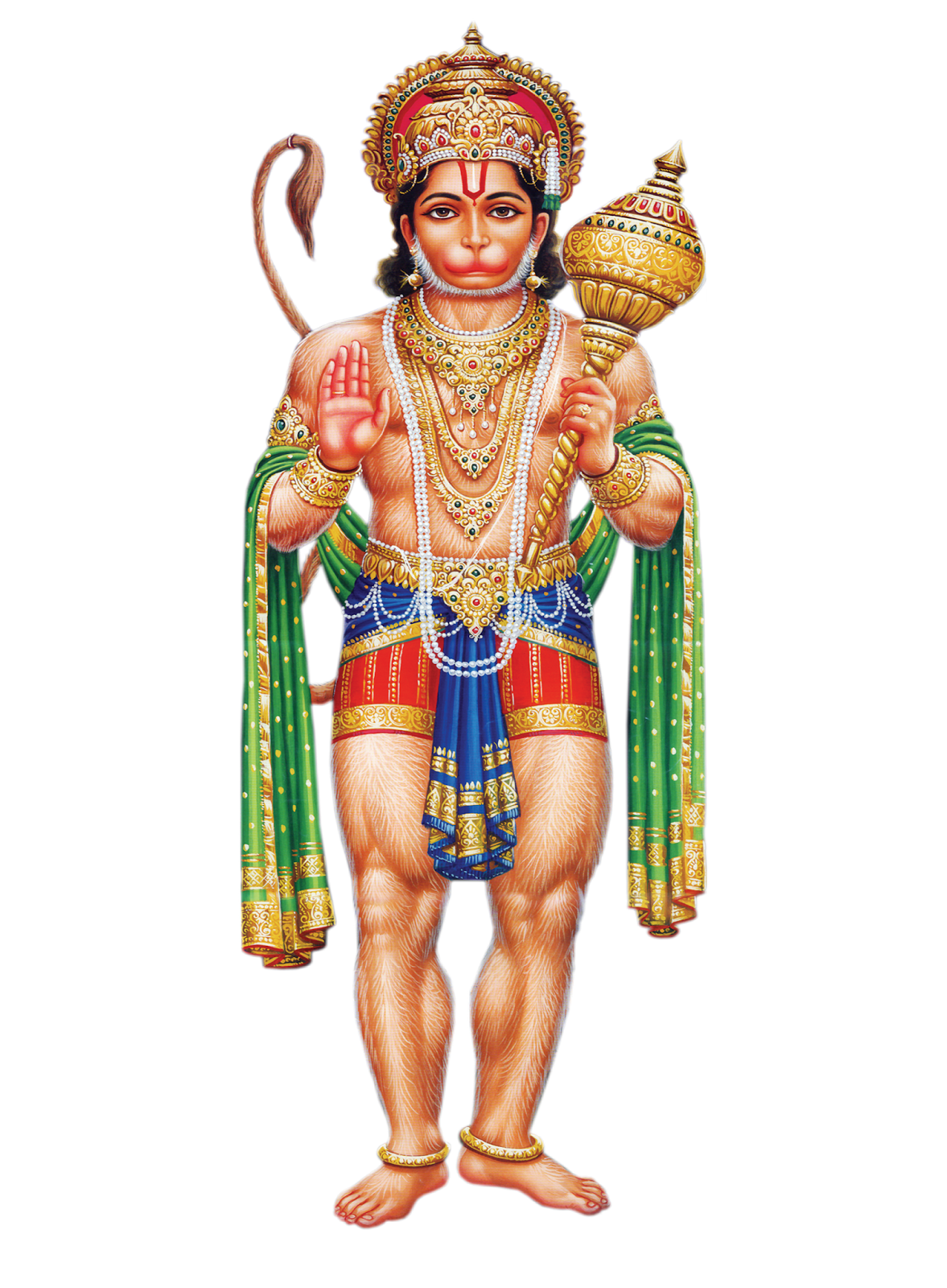 Hanuman Transparent Png   God Hd Png - Hindu God, Transparent background PNG HD thumbnail
